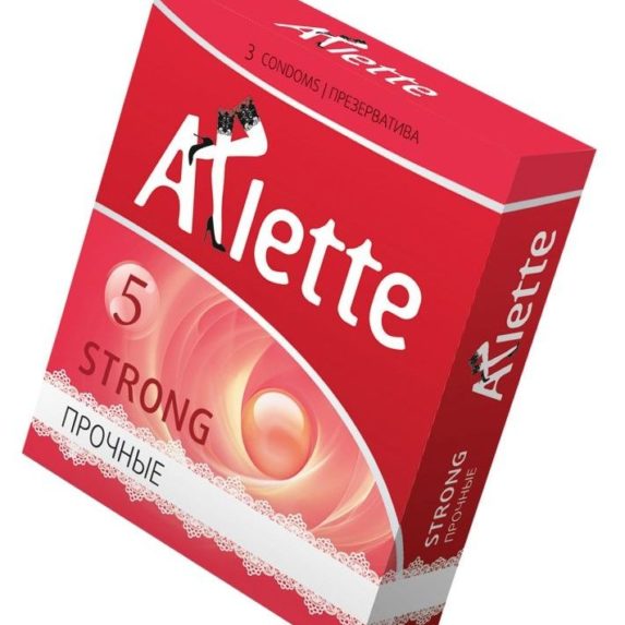 Ультрапрочные презервативы Arlette Strong - 3 шт.