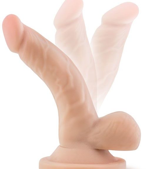 Телесный анальный фаллоимитатор 4 Inch Mini Cock - 12 см.