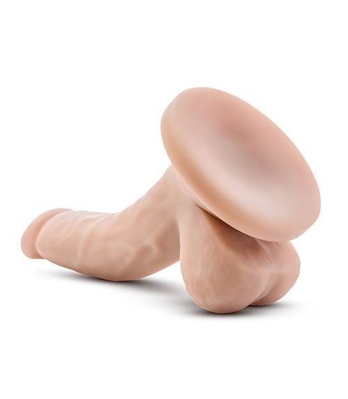 Телесный анальный фаллоимитатор 4 Inch Mini Cock - 12 см.