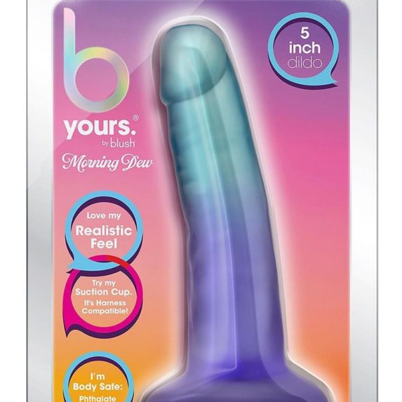 Небольшой фаллоимитатор Morning Dew 5 Inch Dildo - 13,9 см.