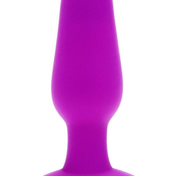 Анальная вибропробка NOVICE REMOTE CONTROL PLUG FUCHSIA - 10,2 см.